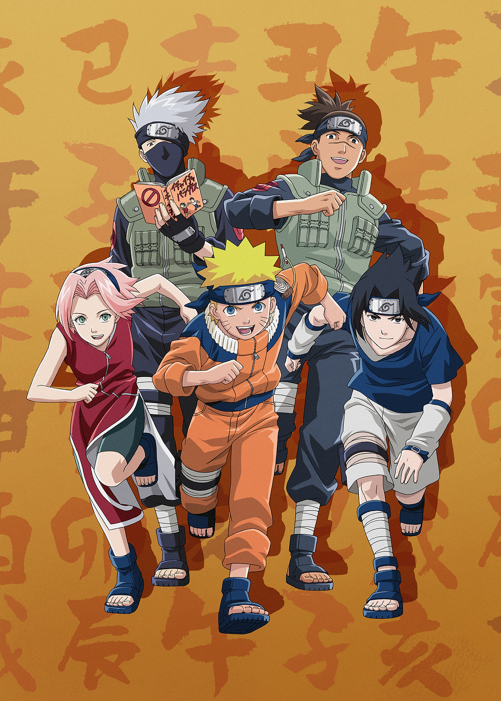 Team 7: постер из коллекции NARUTO