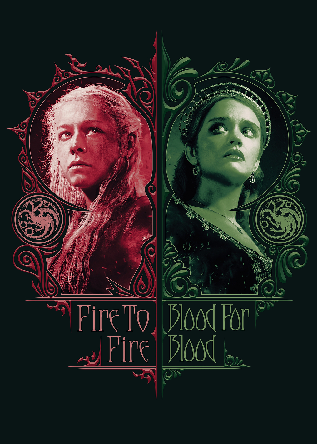 Fire for Blood: постер из коллекции House of the Dragon