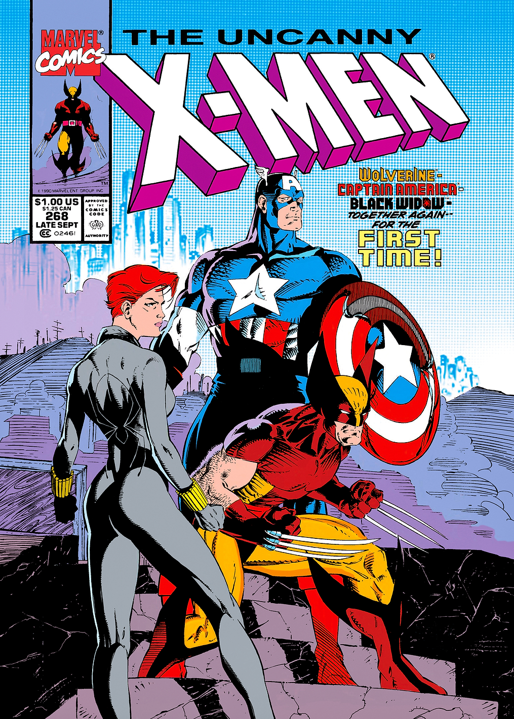 Wolverine Captain & Widow: постер из коллекции Marvel