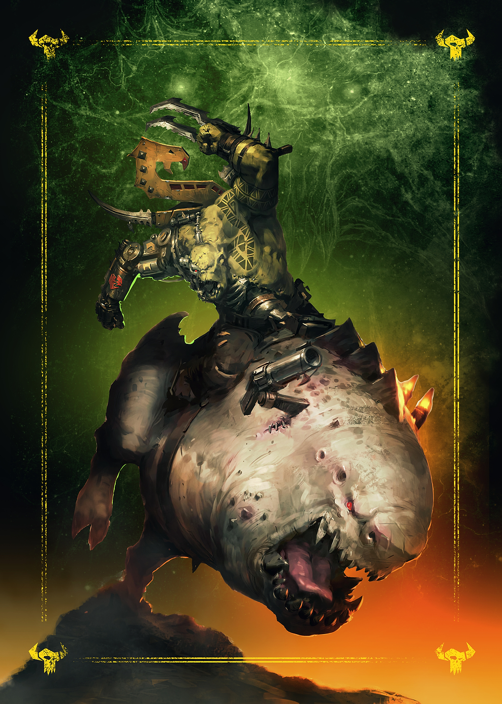 Mozrog Skragbad: постер из коллекции Warhammer