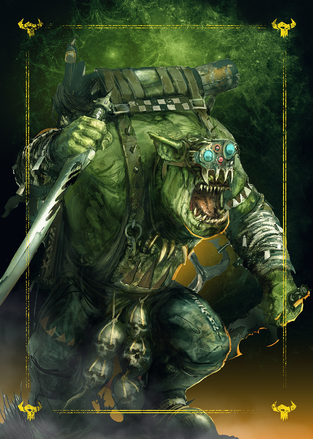 Boss Snikrot: постер из коллекции Warhammer