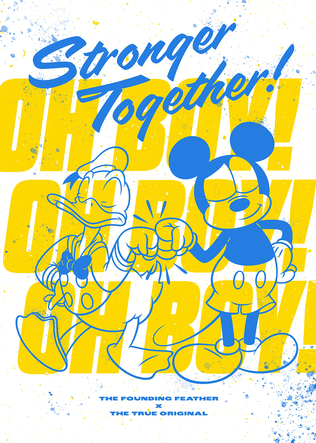 Stronger Together Mickey: постер из коллекции Mickey & Friends