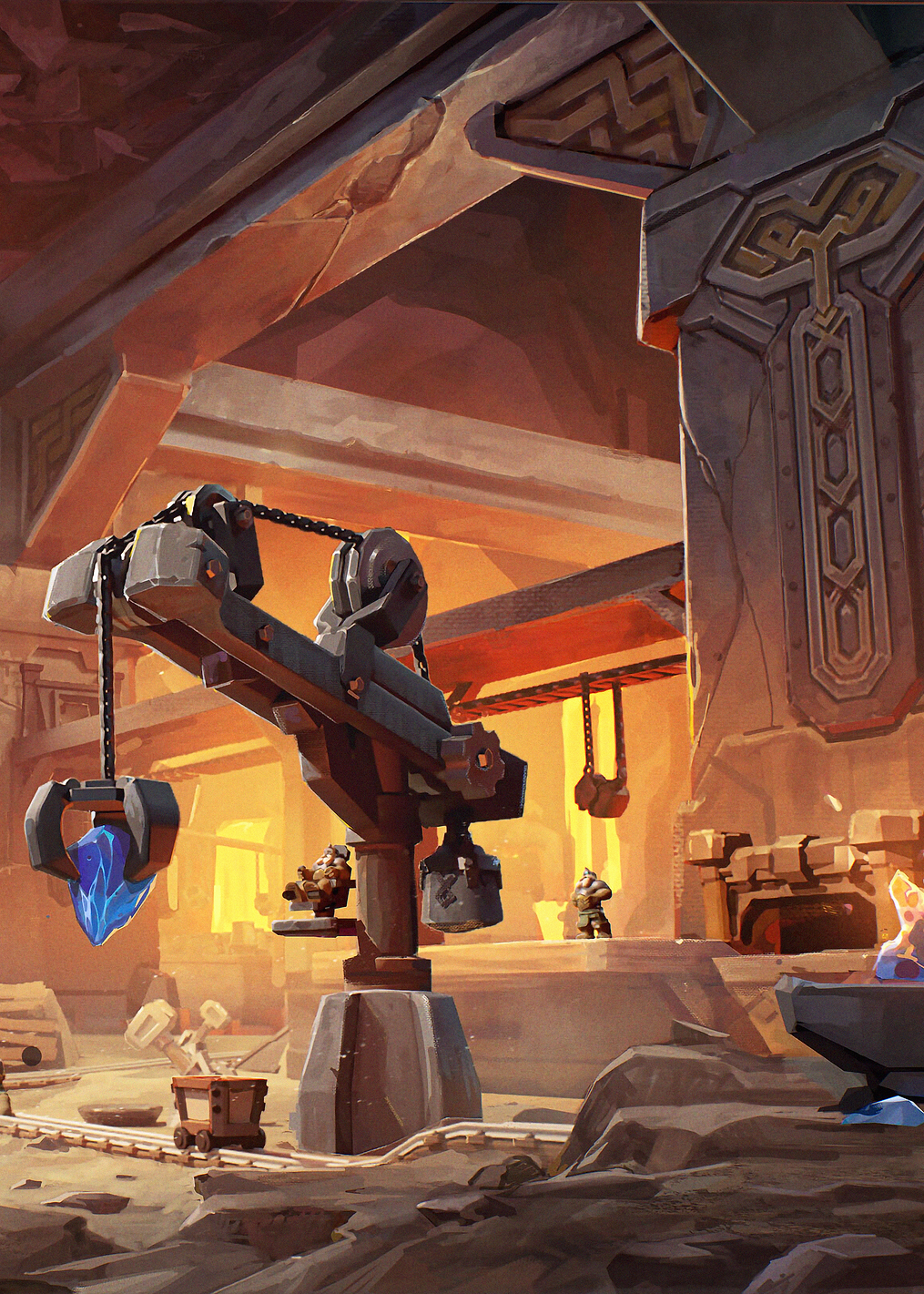 Ringing Deeps: постер из коллекции World Of Warcraft