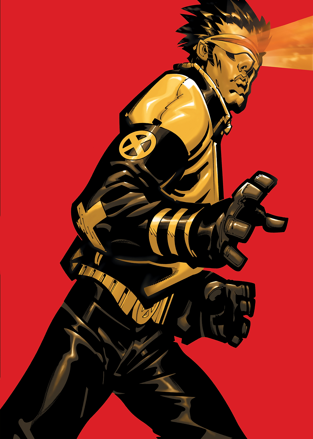Black & Yellow Cyclops: постер из коллекции Marvel