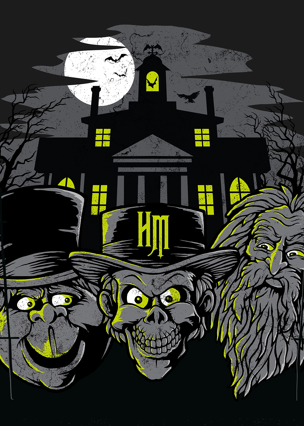 Haunted Mansion Trio: постер из коллекции Disney