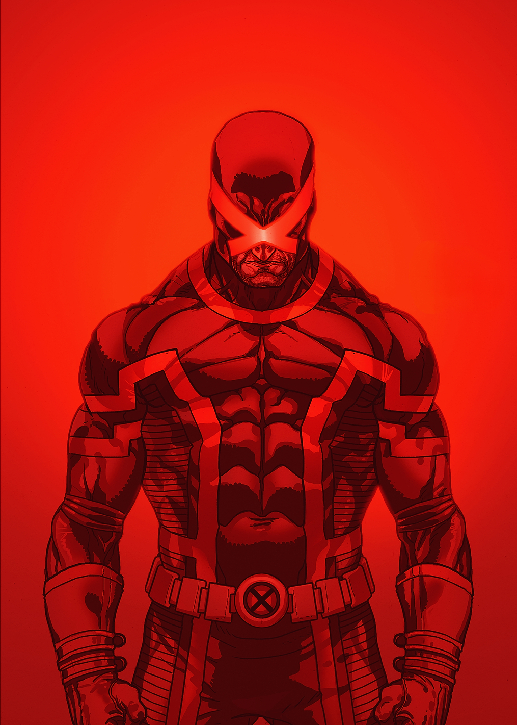 X-Men Stylized Cyclops: постер из коллекции Marvel