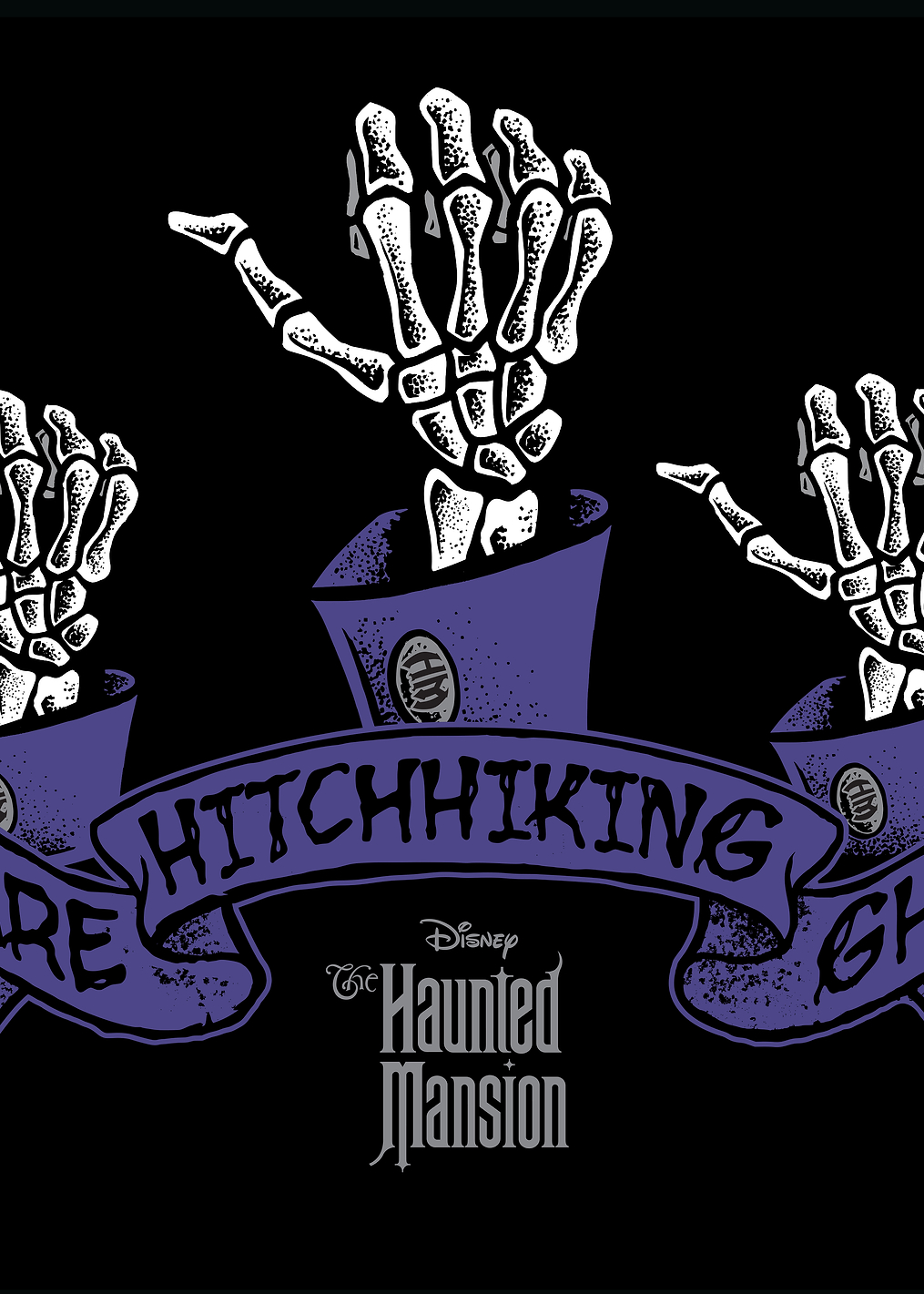Beware Hitchhiking Ghosts: постер из коллекции Disney