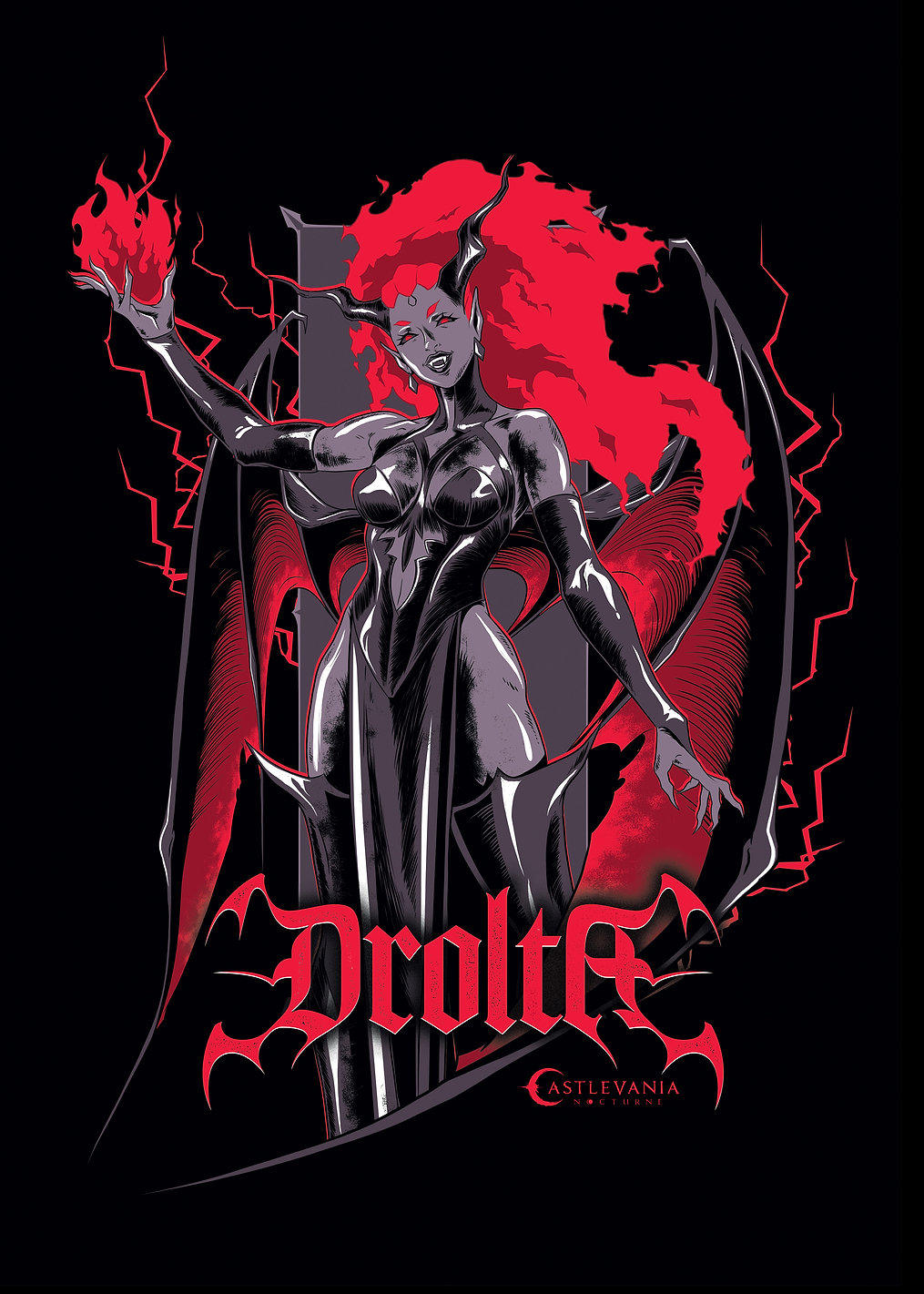Drolta: постер из коллекции Castlevania