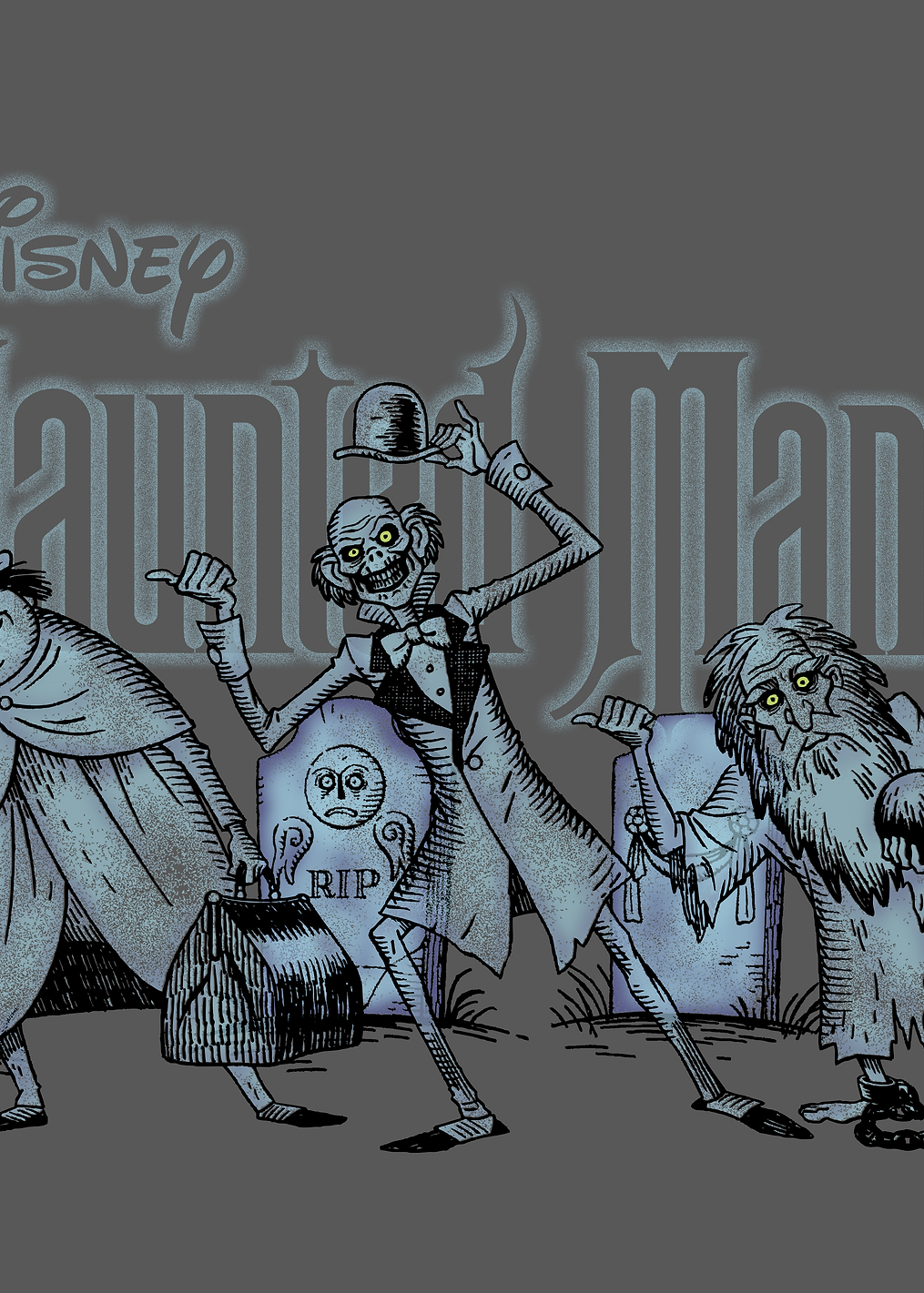 Haunted Hitchhikers: постер из коллекции Disney