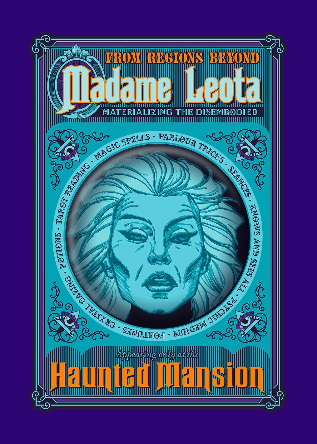 Madame Leota Poster: постер из коллекции Disney