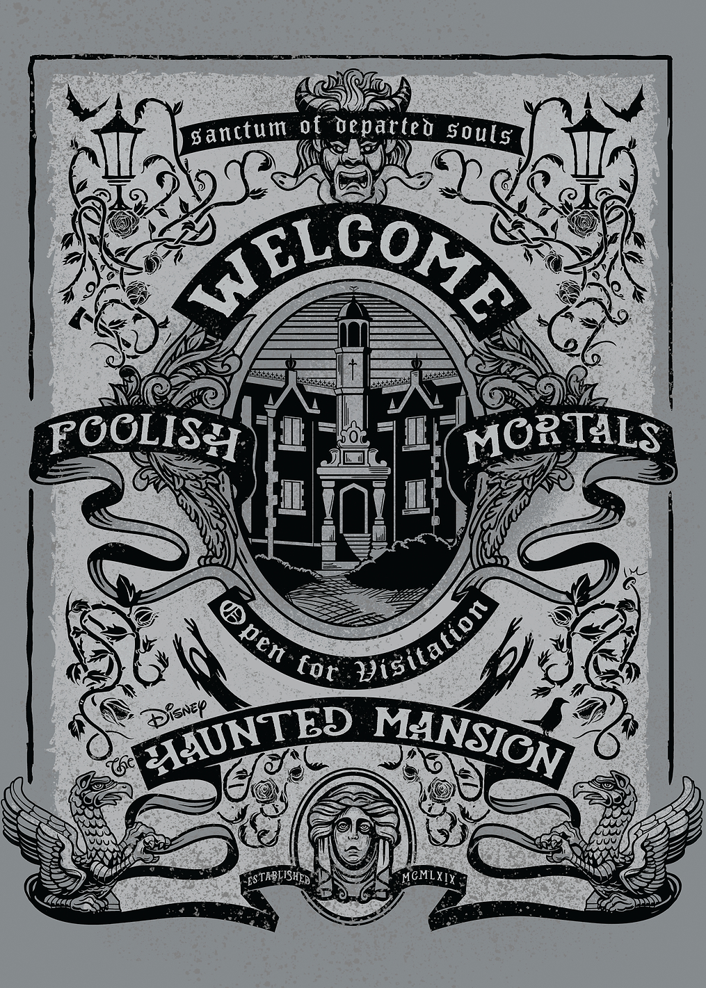 Haunted Open Visitation: постер из коллекции Disney