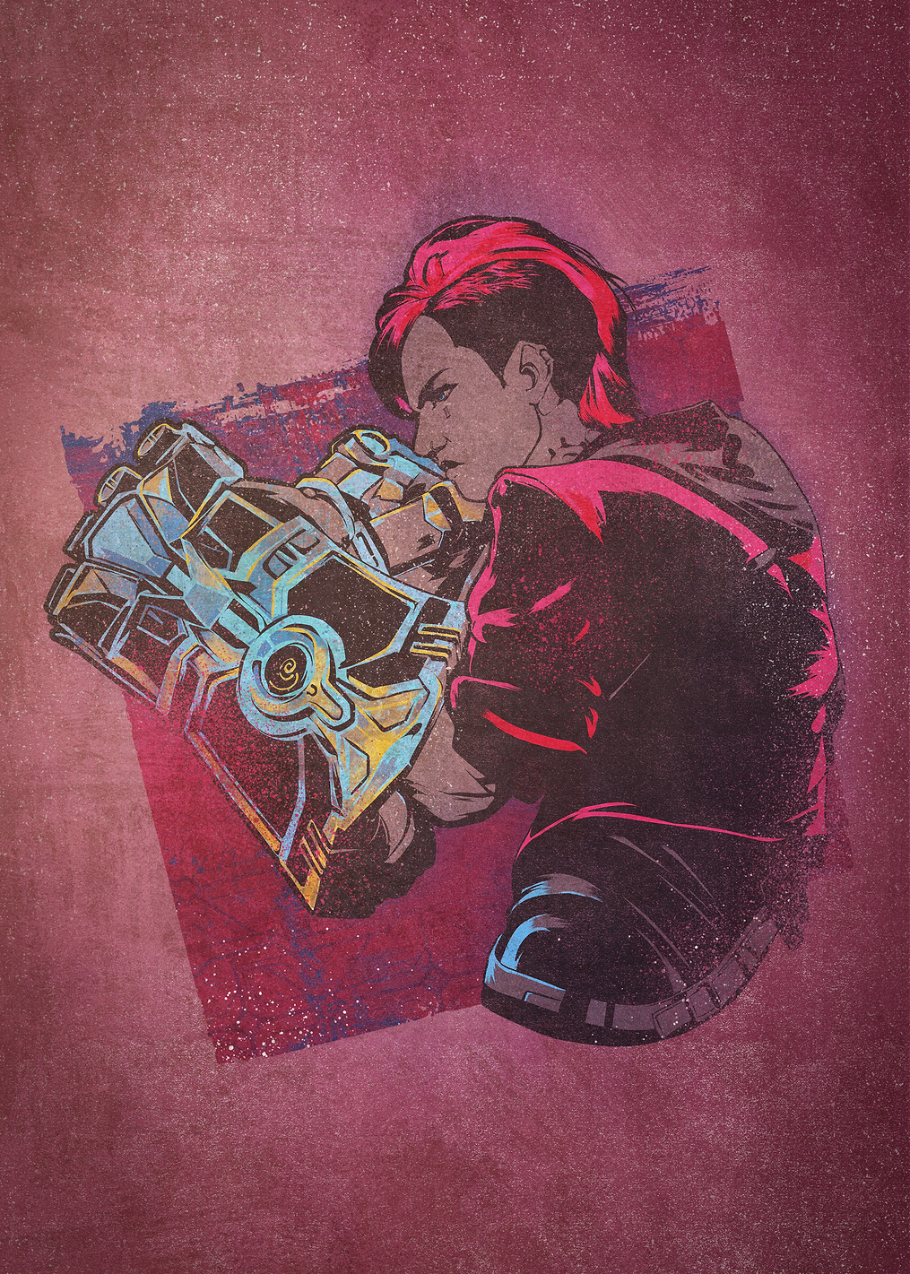 Guard up Graffiti: постер из коллекции Arcane