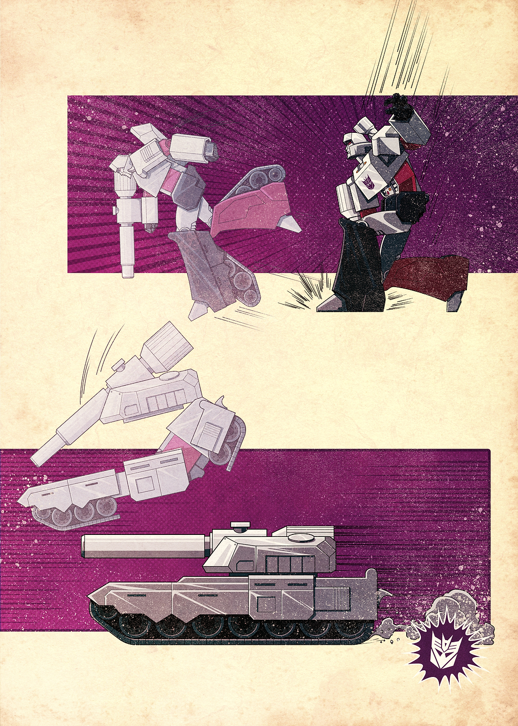 Megatron Transformation: постер из коллекции Transformers