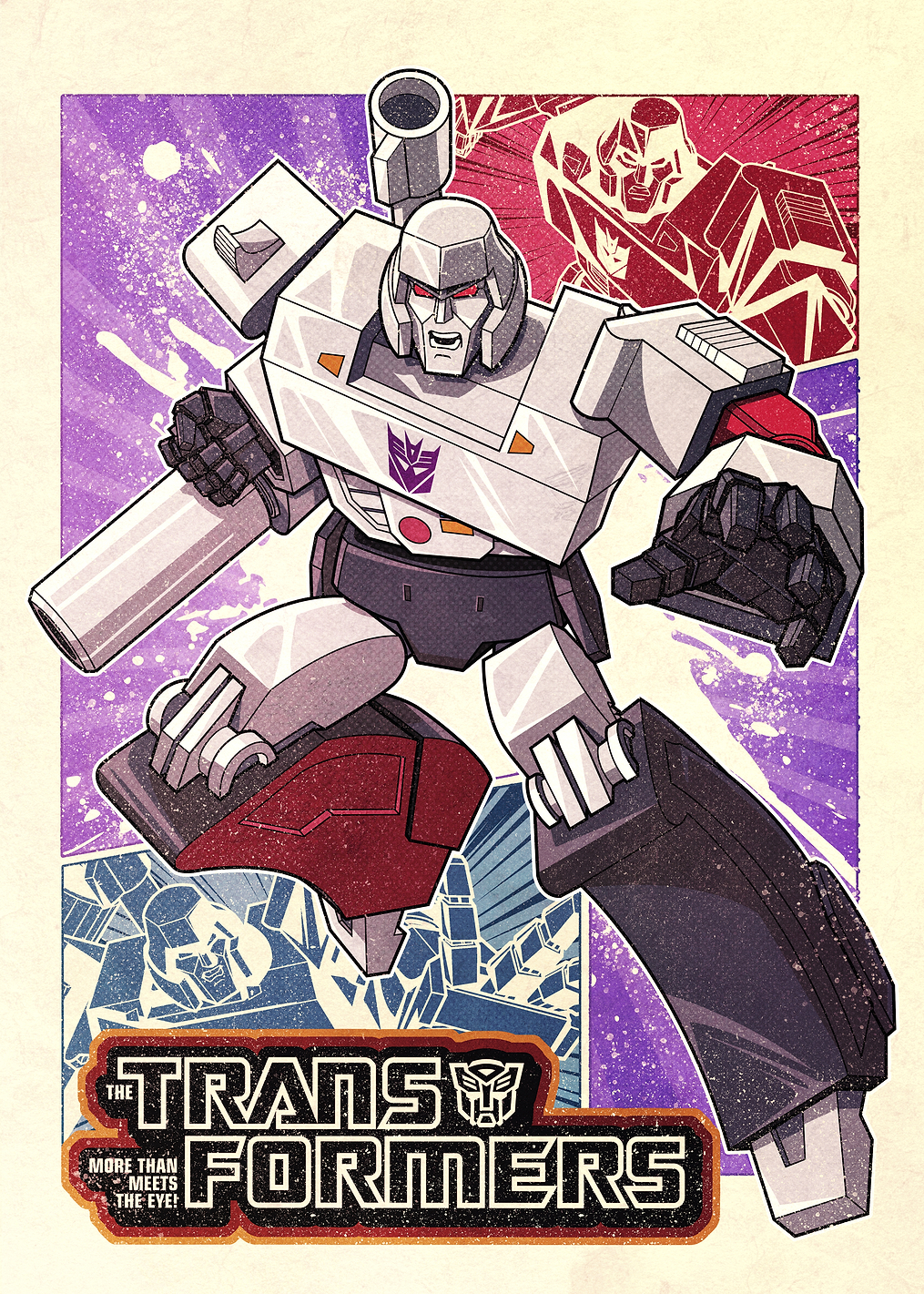 Megatron Comic: постер из коллекции Transformers