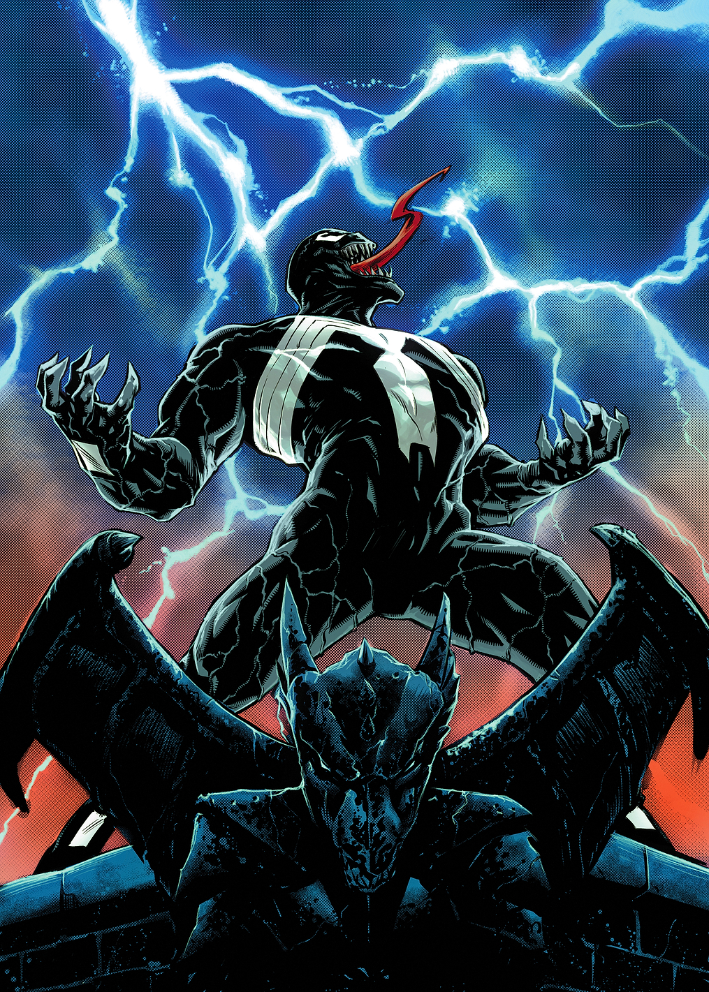 Gargoyle Lightning Venom: постер из коллекции Marvel