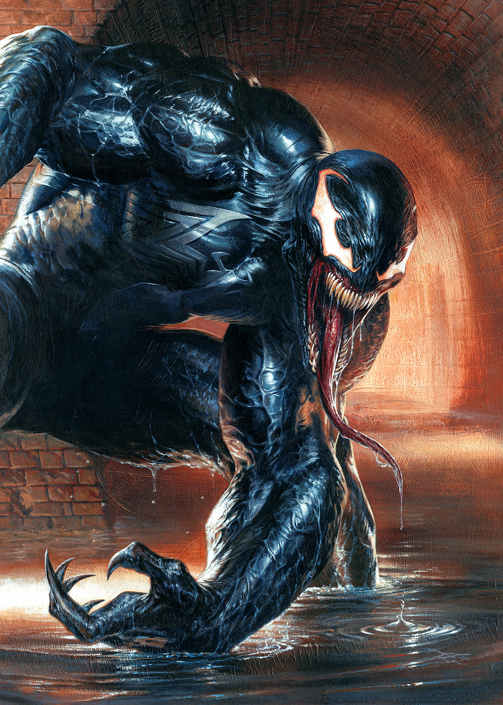 Sewer Scene Venom: постер из коллекции Marvel