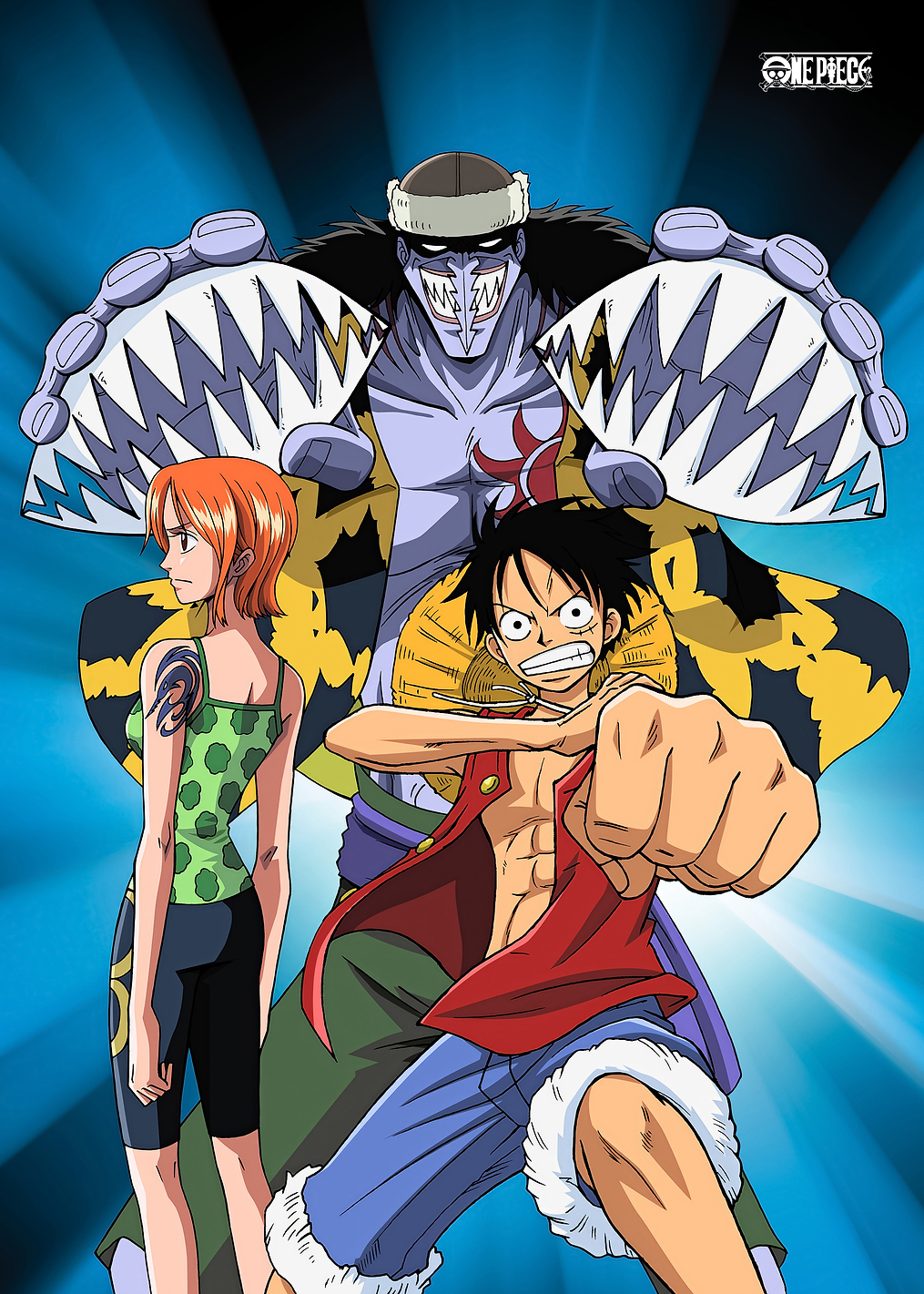 Straw Hats vs Arlong: постер из коллекции One Piece
