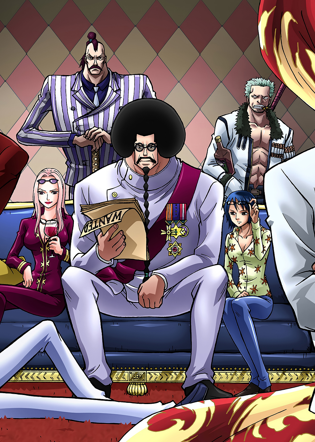Vice Admirals: постер из коллекции One Piece