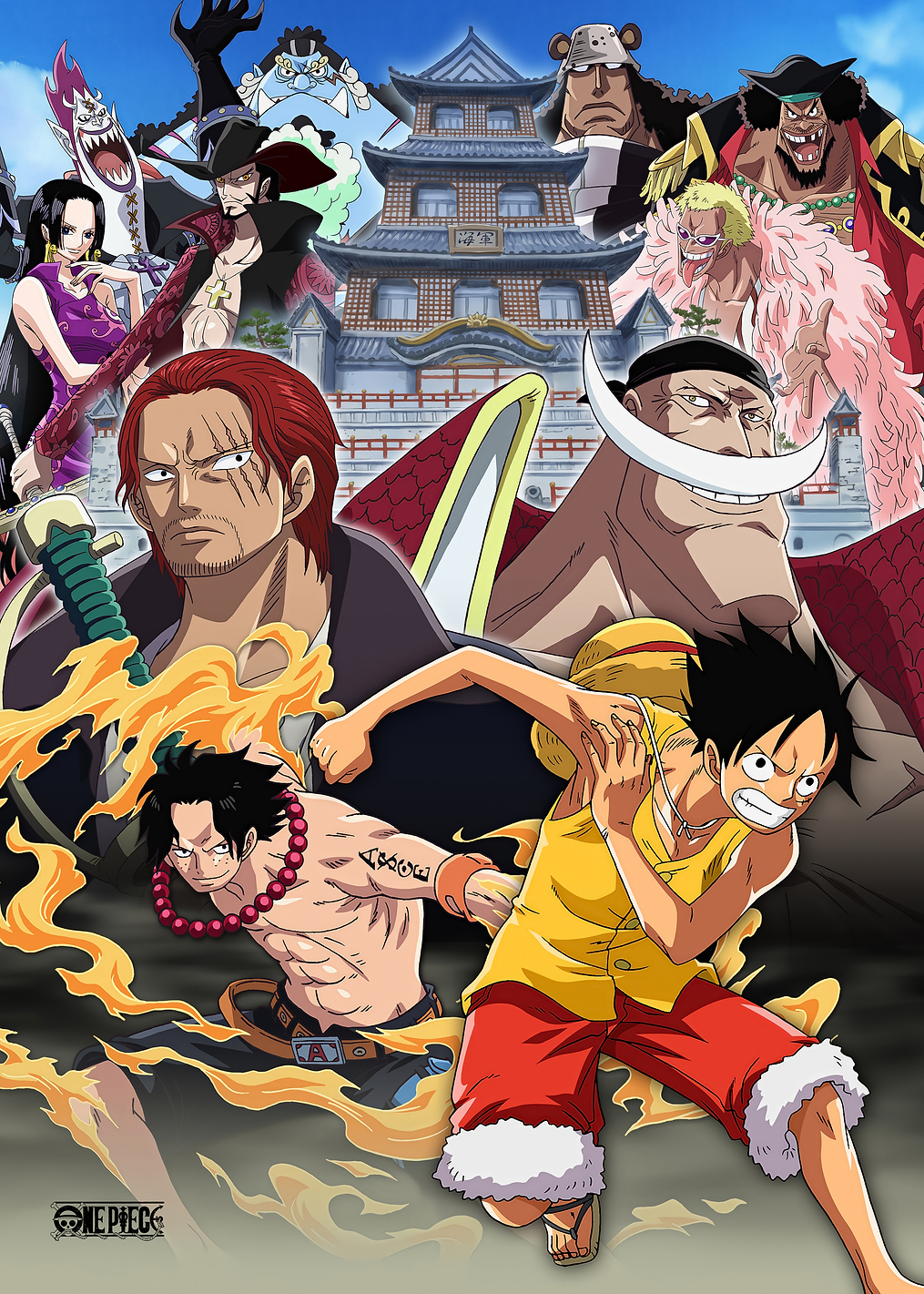 Summit War of Marineford: постер из коллекции One Piece