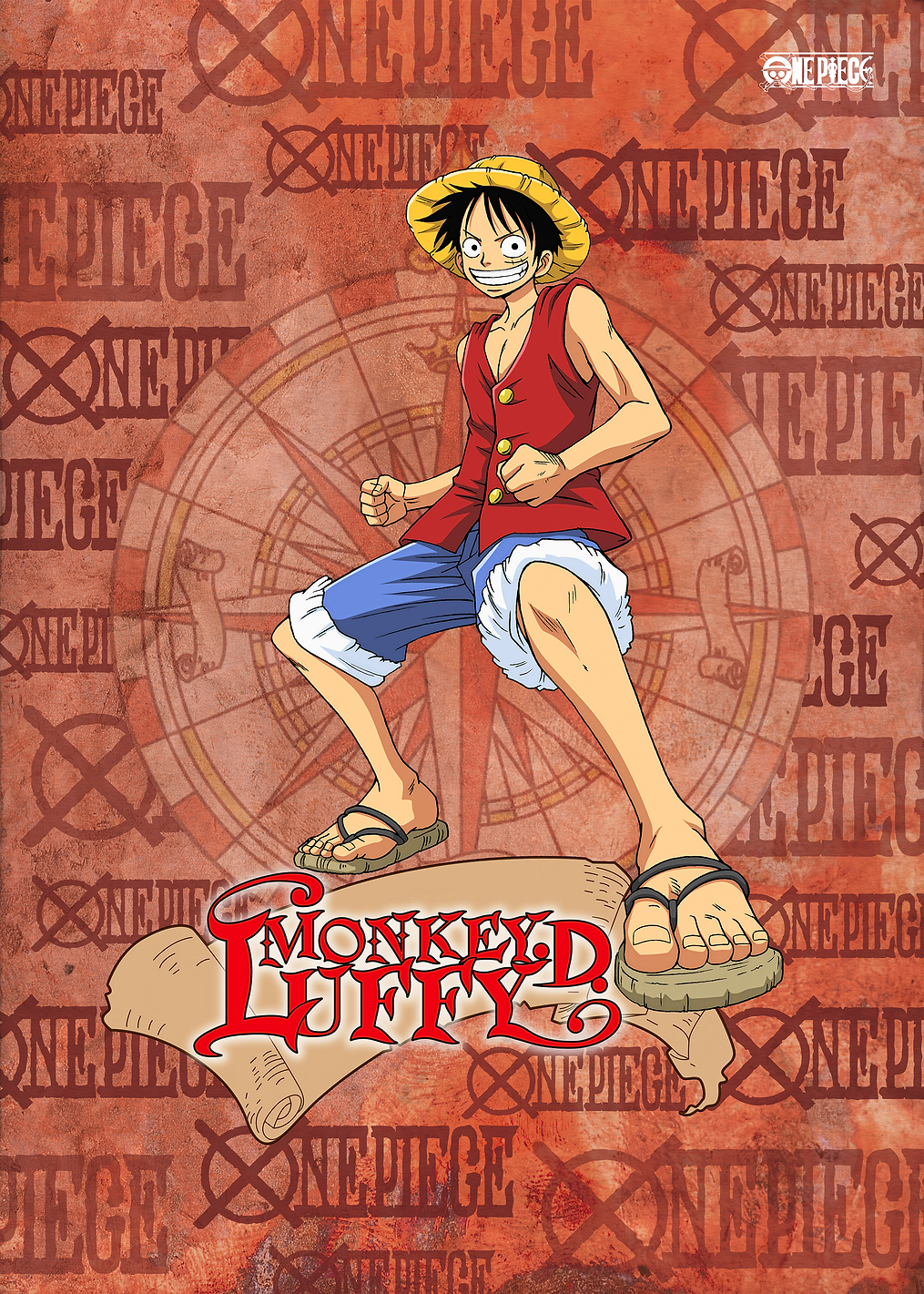 Monkey D. Luffy: постер из коллекции One Piece