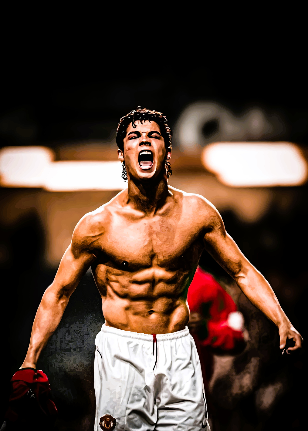 Cristiano Ronaldo Action: постер из коллекции Криштиану Роналду