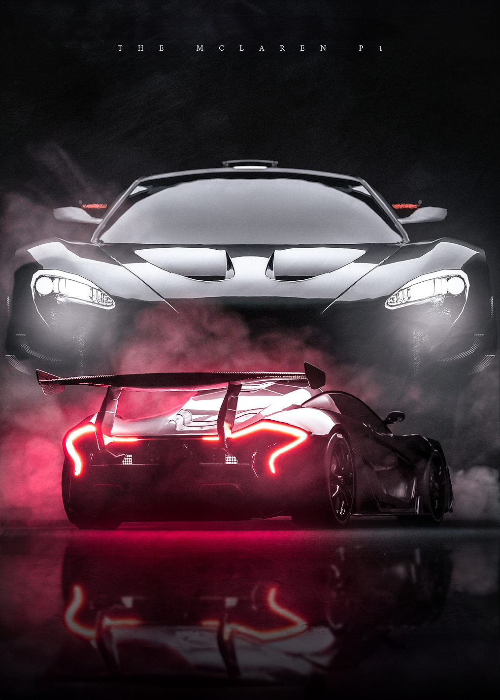Mclaren P1 GTR: постер из коллекции McLaren P1