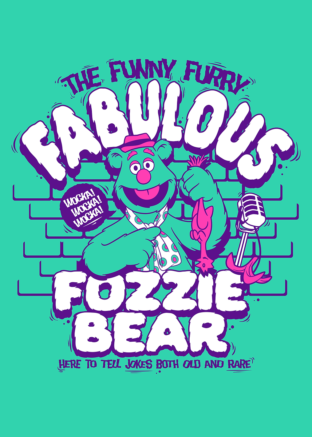 Fabulous Fozzie Bear: постер из коллекции Disney
