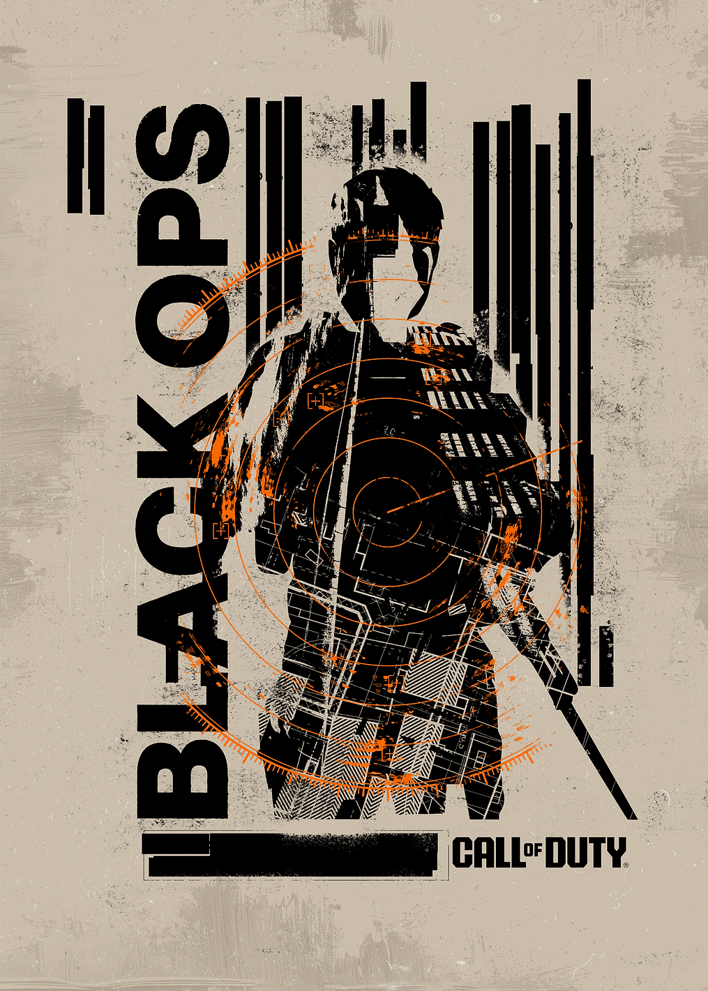 Black Ops Redacted: постер из коллекции Call of Duty
