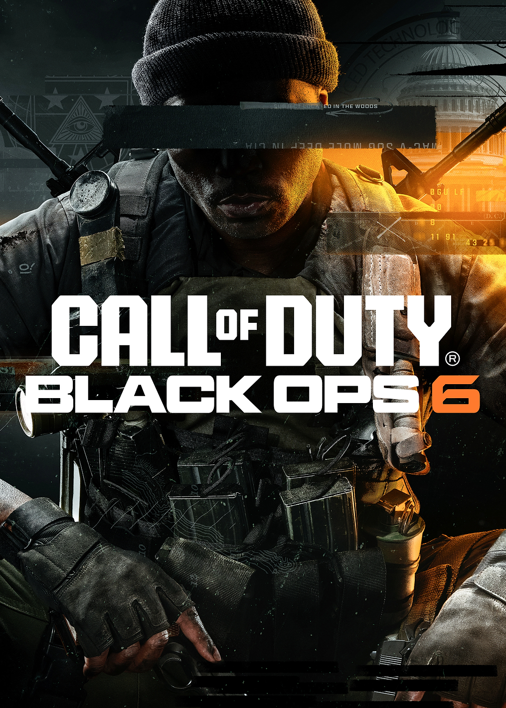 Black Ops 6 Logo: постер из коллекции Call of Duty