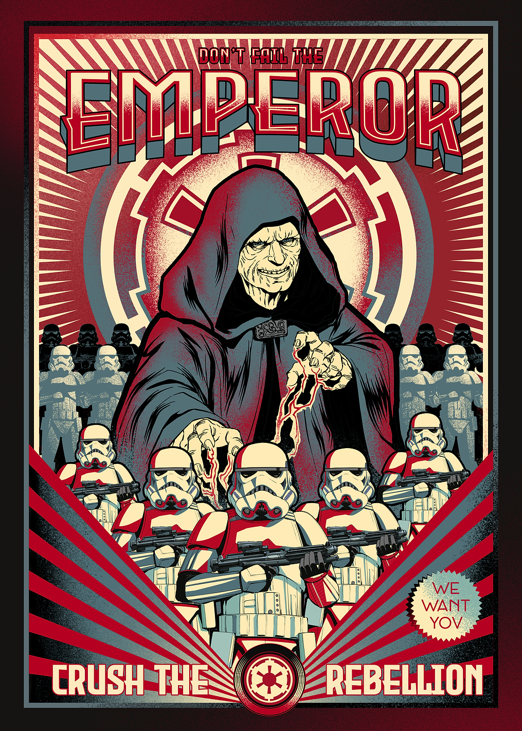 Don't Fail the Emperor: постер из коллекции Star Wars