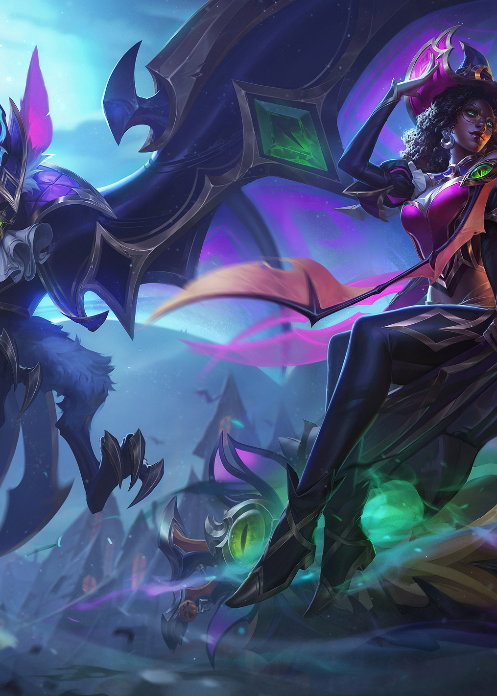 Bewitching Anivia & Senna: постер из коллекции League of Legends