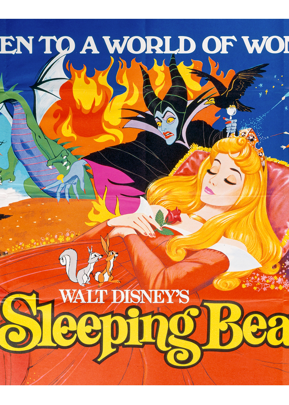Aurora Asleep Poster: постер из коллекции Disney