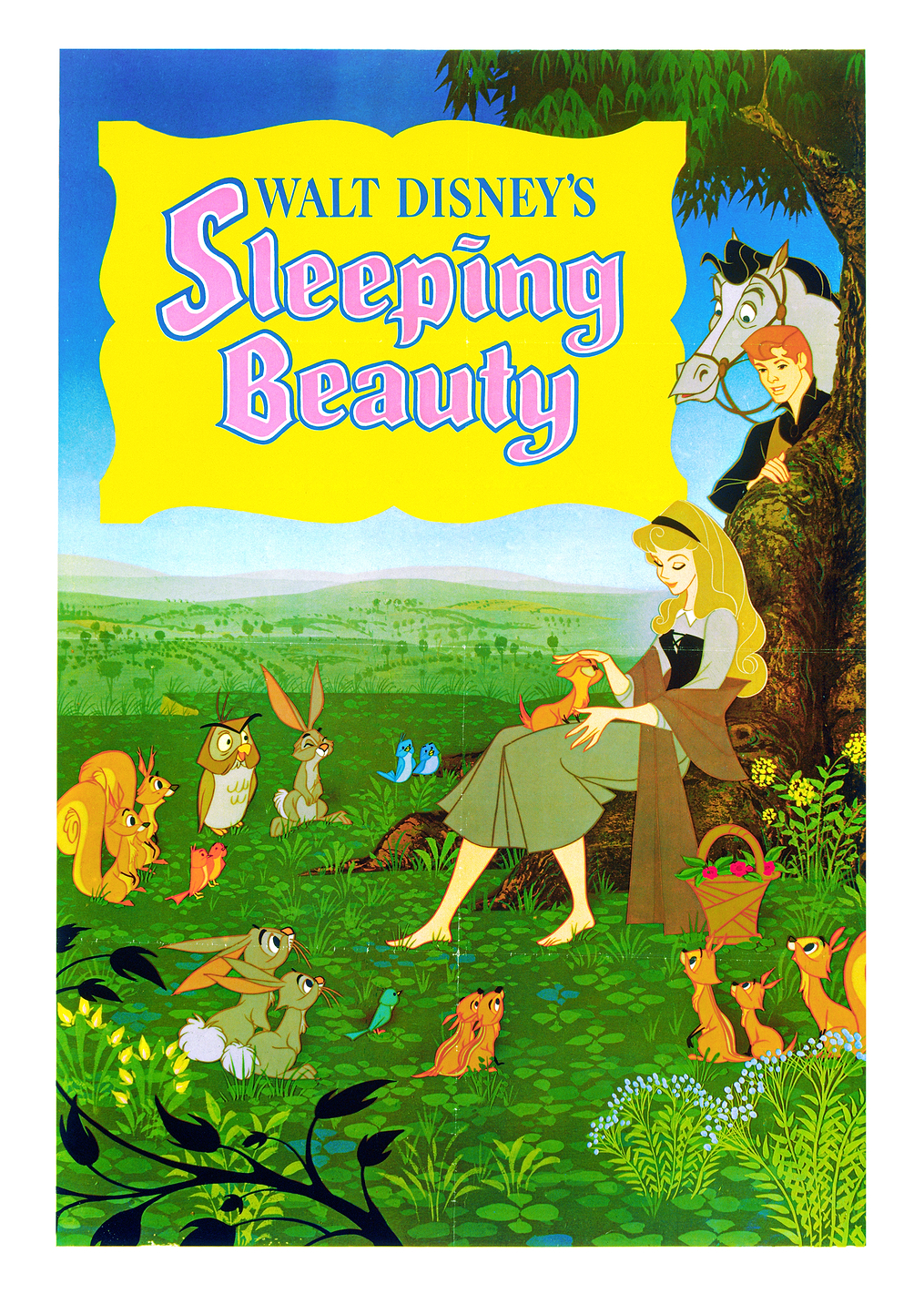 Sleeping Beauty Vintage: постер из коллекции Disney