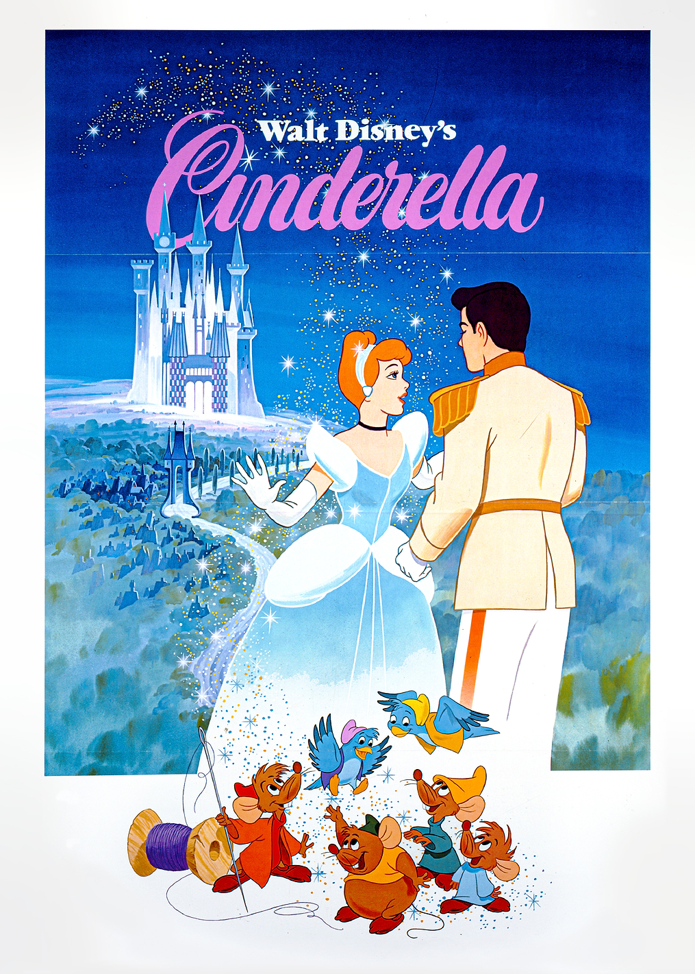 Cinderella Vintage Poster: постер из коллекции Disney