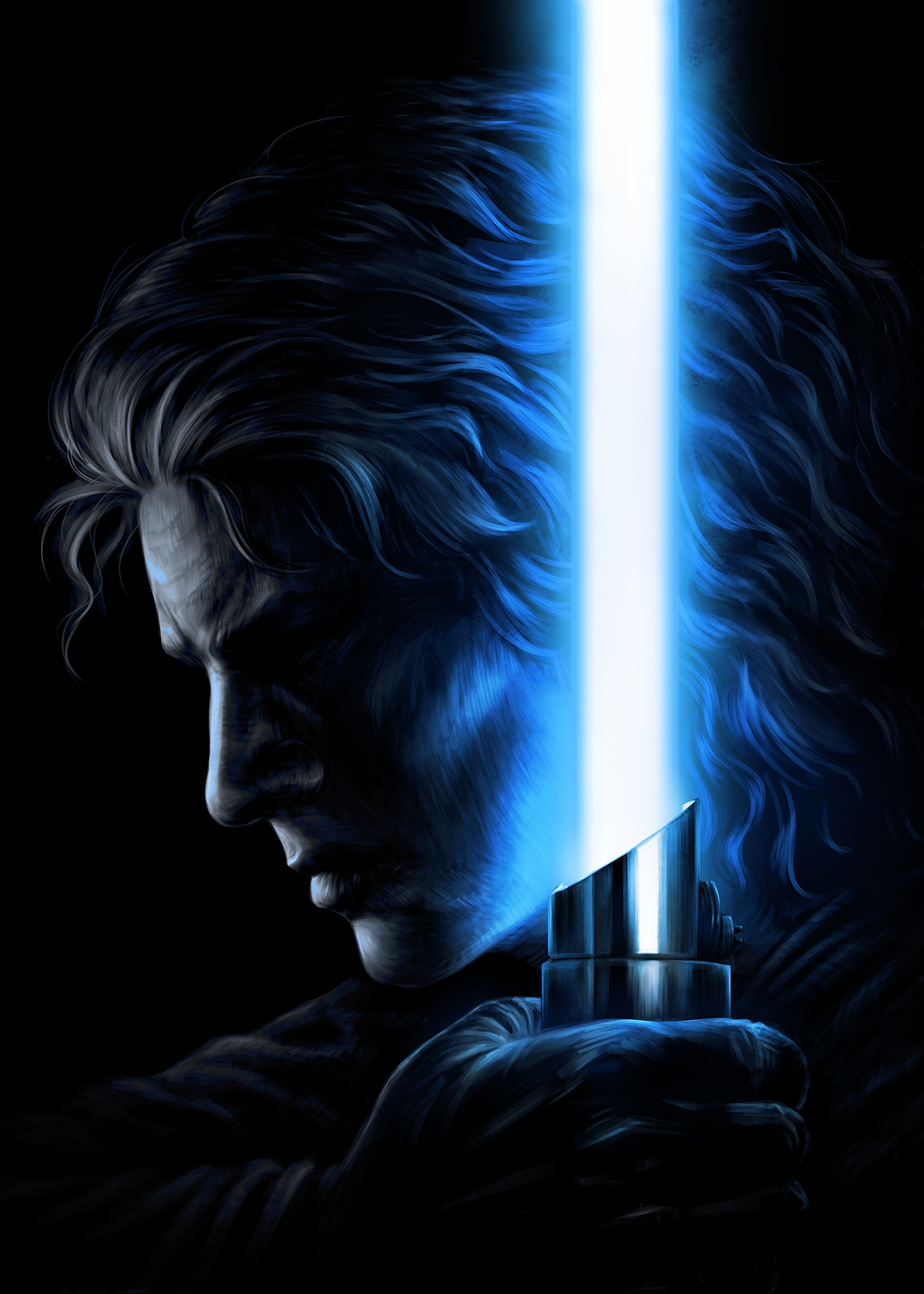 Lightsaber Anakin: постер из коллекции Star Wars