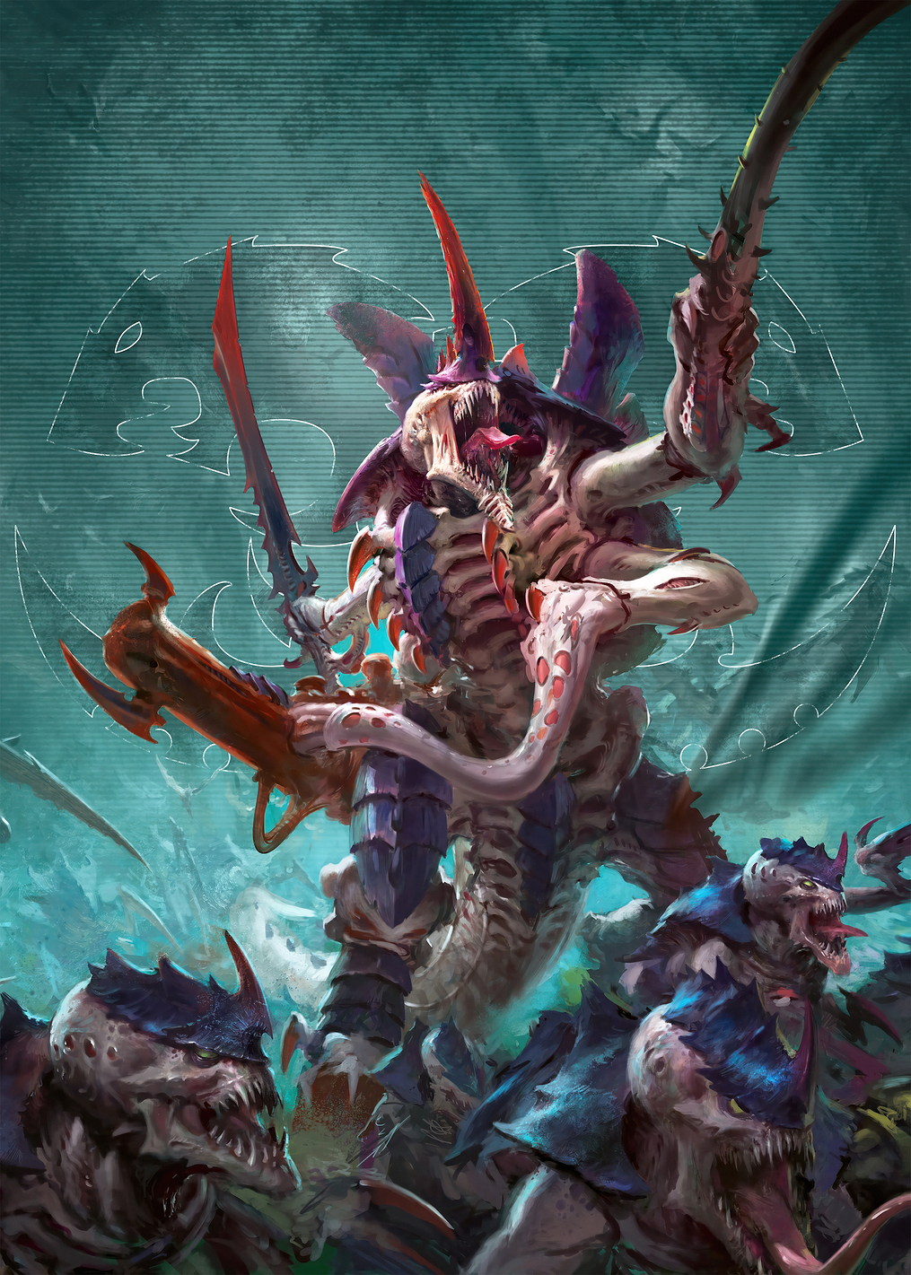 Tyranids Codex: постер из коллекции Warhammer