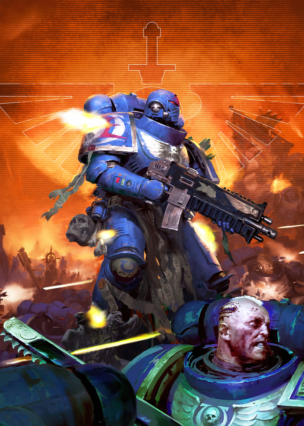 Space Marines Codex: постер из коллекции Warhammer