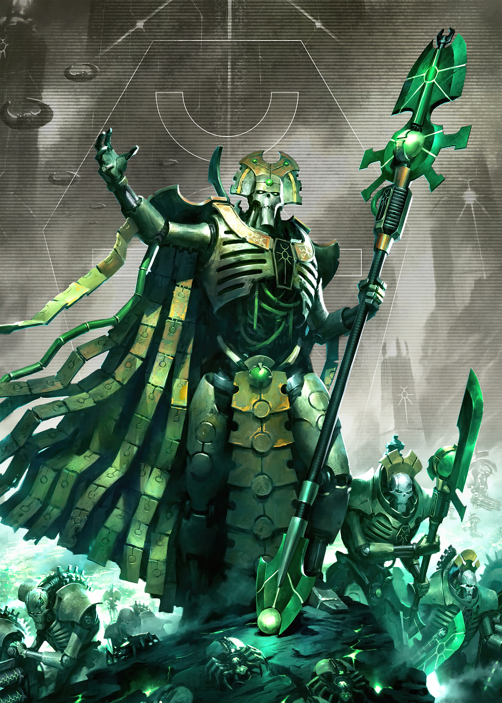 Necrons Codex: постер из коллекции Warhammer