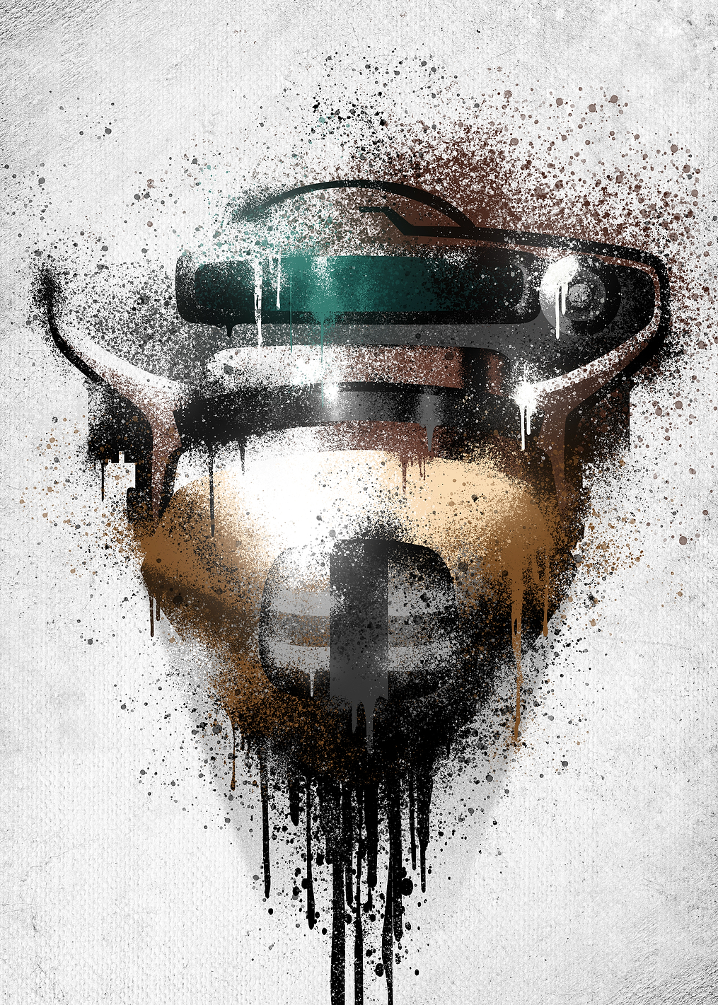Boushh Helmet: постер из коллекции Star Wars