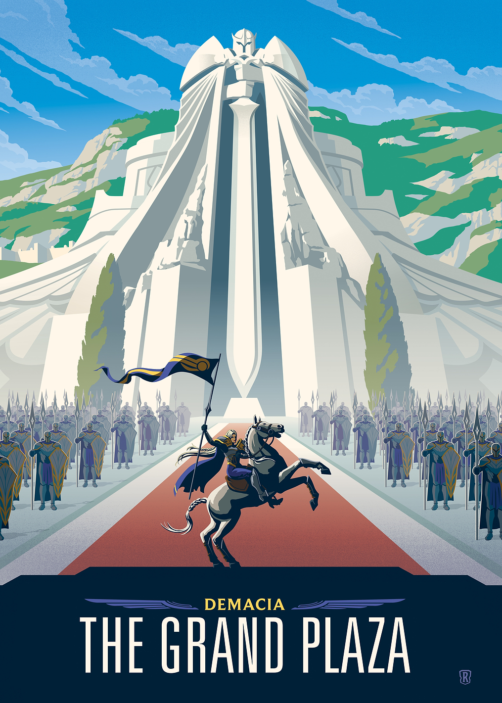 The Grand Plaza: постер из коллекции League of Legends
