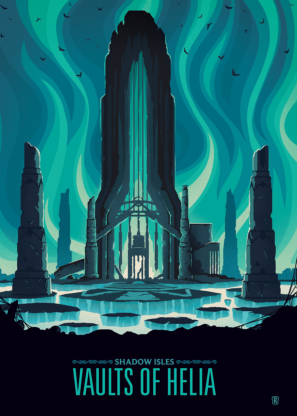 Vaults of Helia: постер из коллекции League of Legends