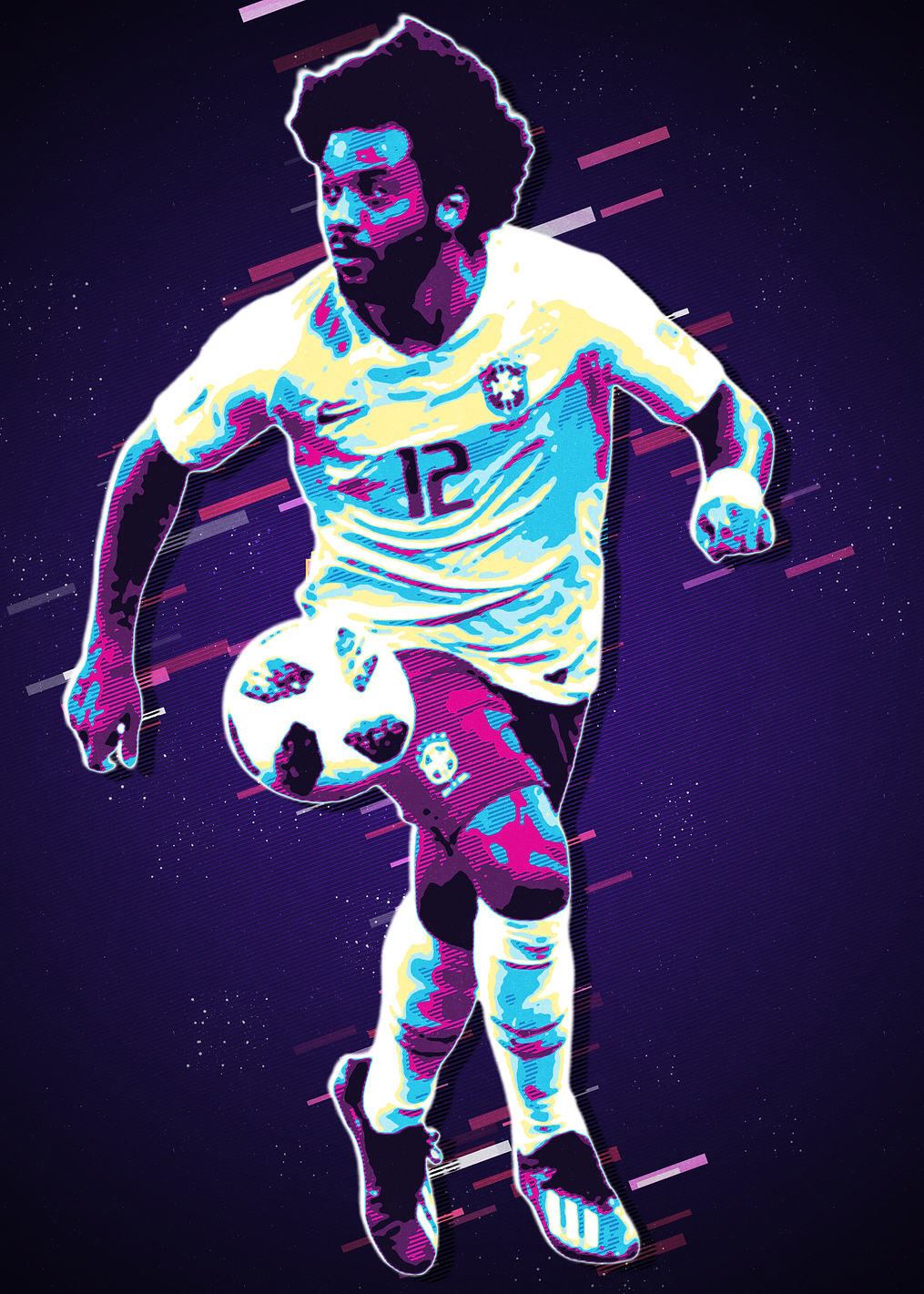 Marcelino Soccer Art: постер из коллекции Мохамед Салах