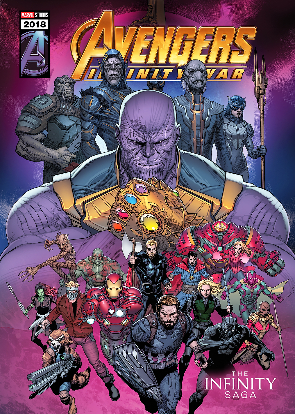 Infinity War Comic: постер из коллекции Marvel