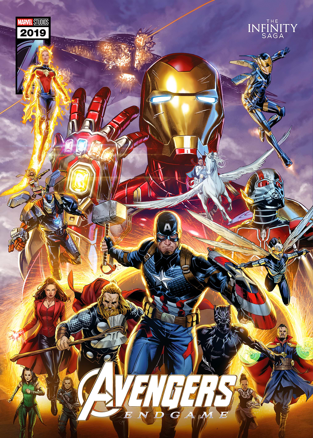 Avengers Endgame Comic: постер из коллекции Marvel