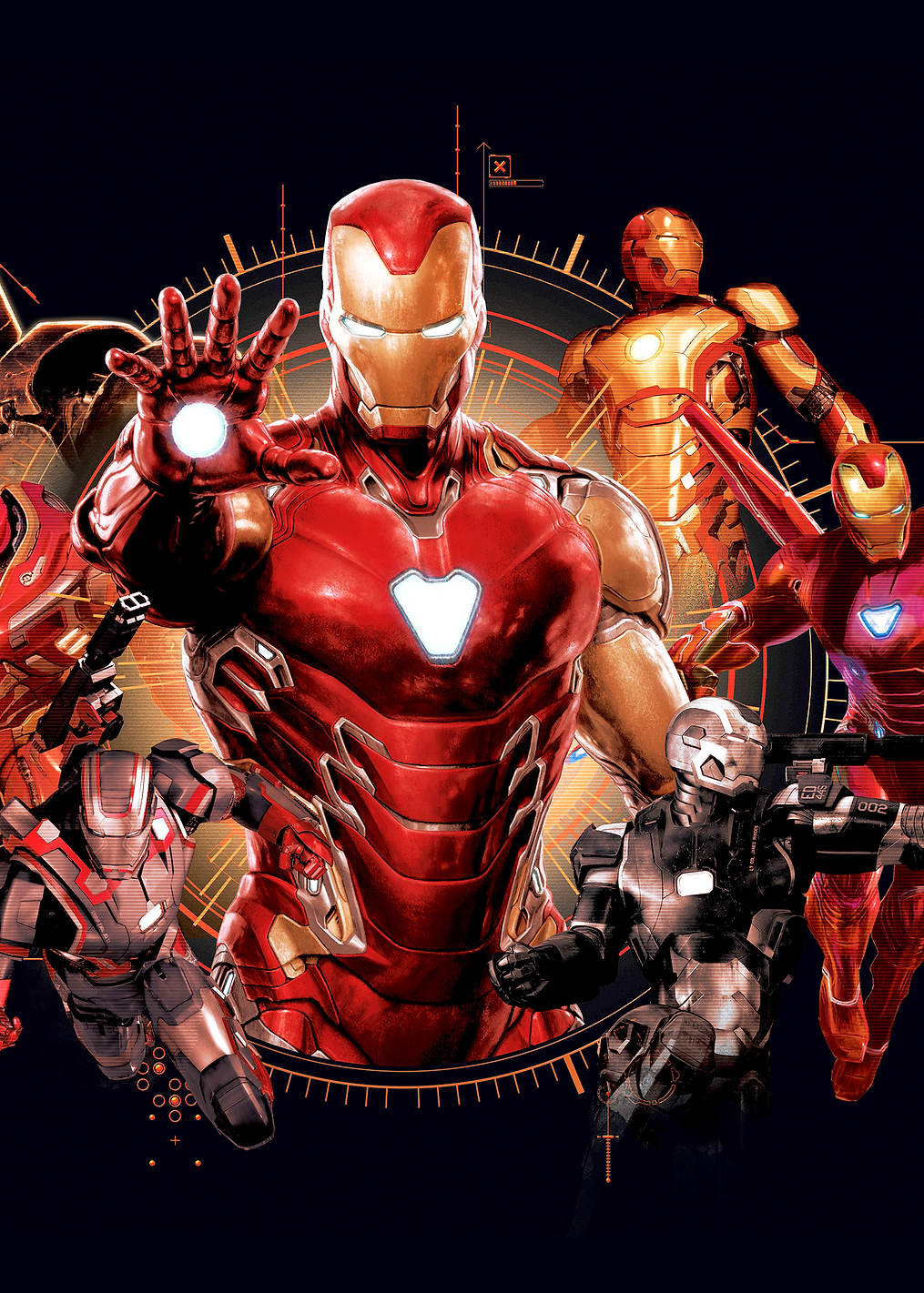 Iron Man Group: постер из коллекции Marvel