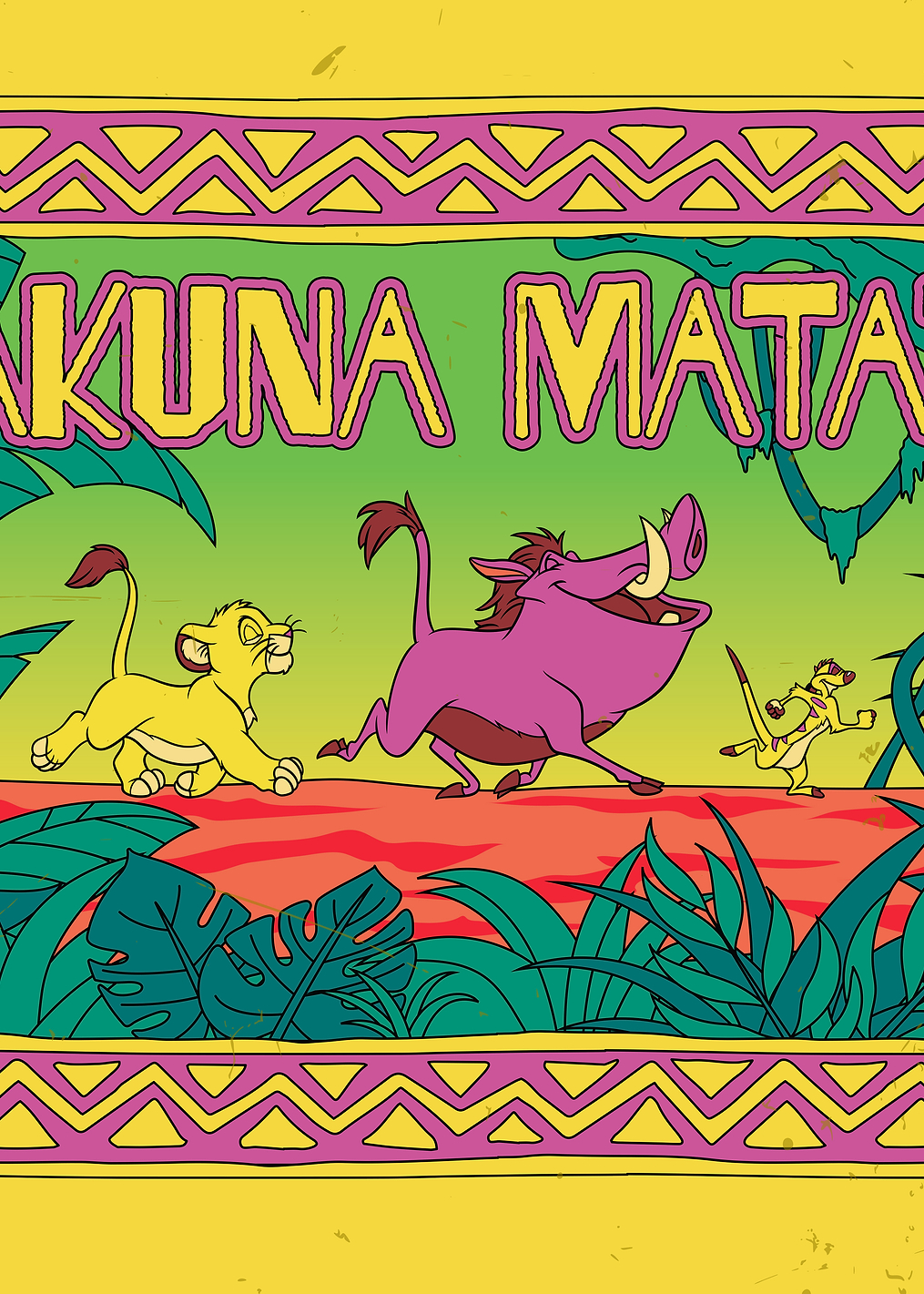 Hakuna Matata Trio: постер из коллекции Disney