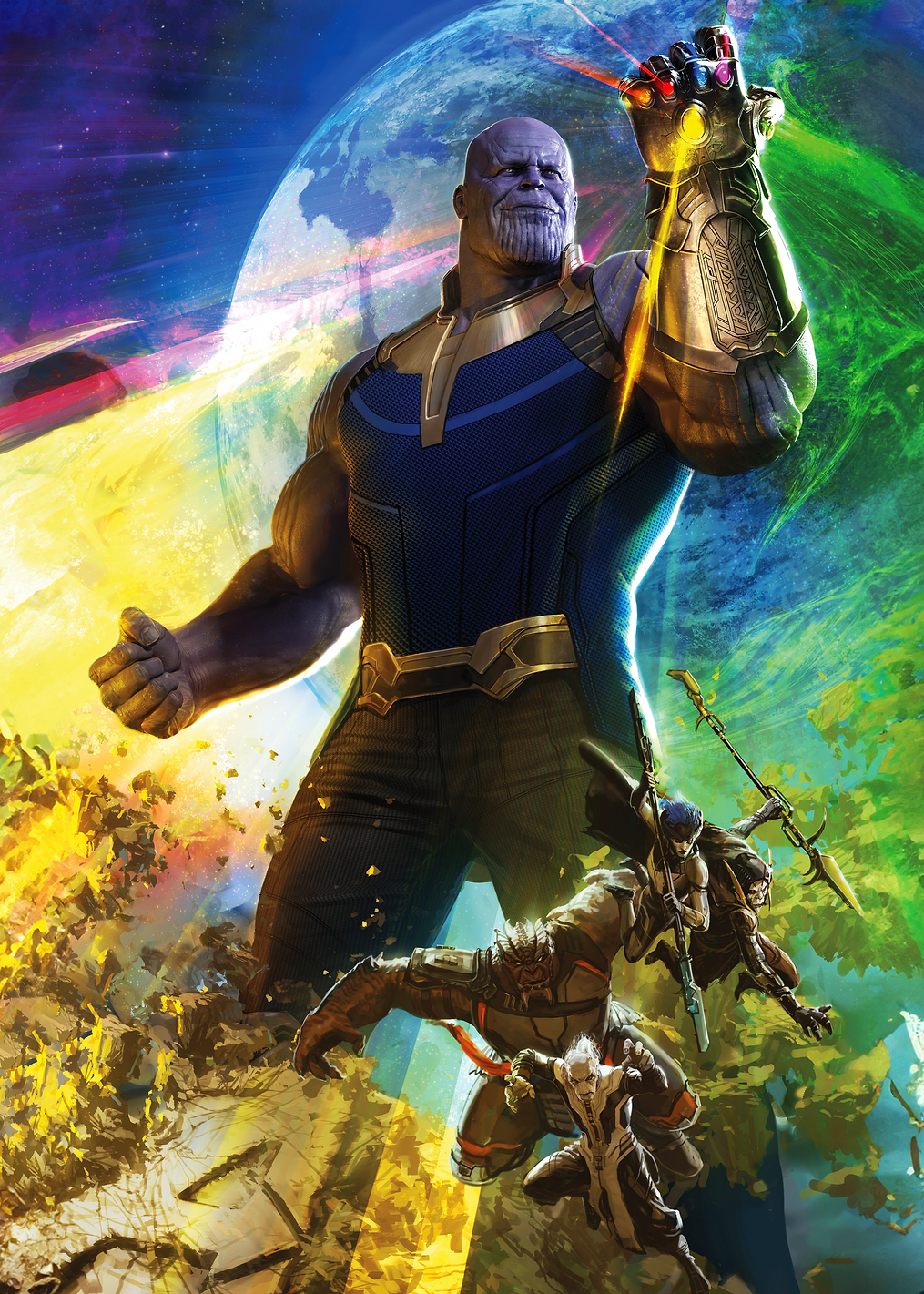 Thanos Infinity Gauntlet: постер из коллекции Marvel