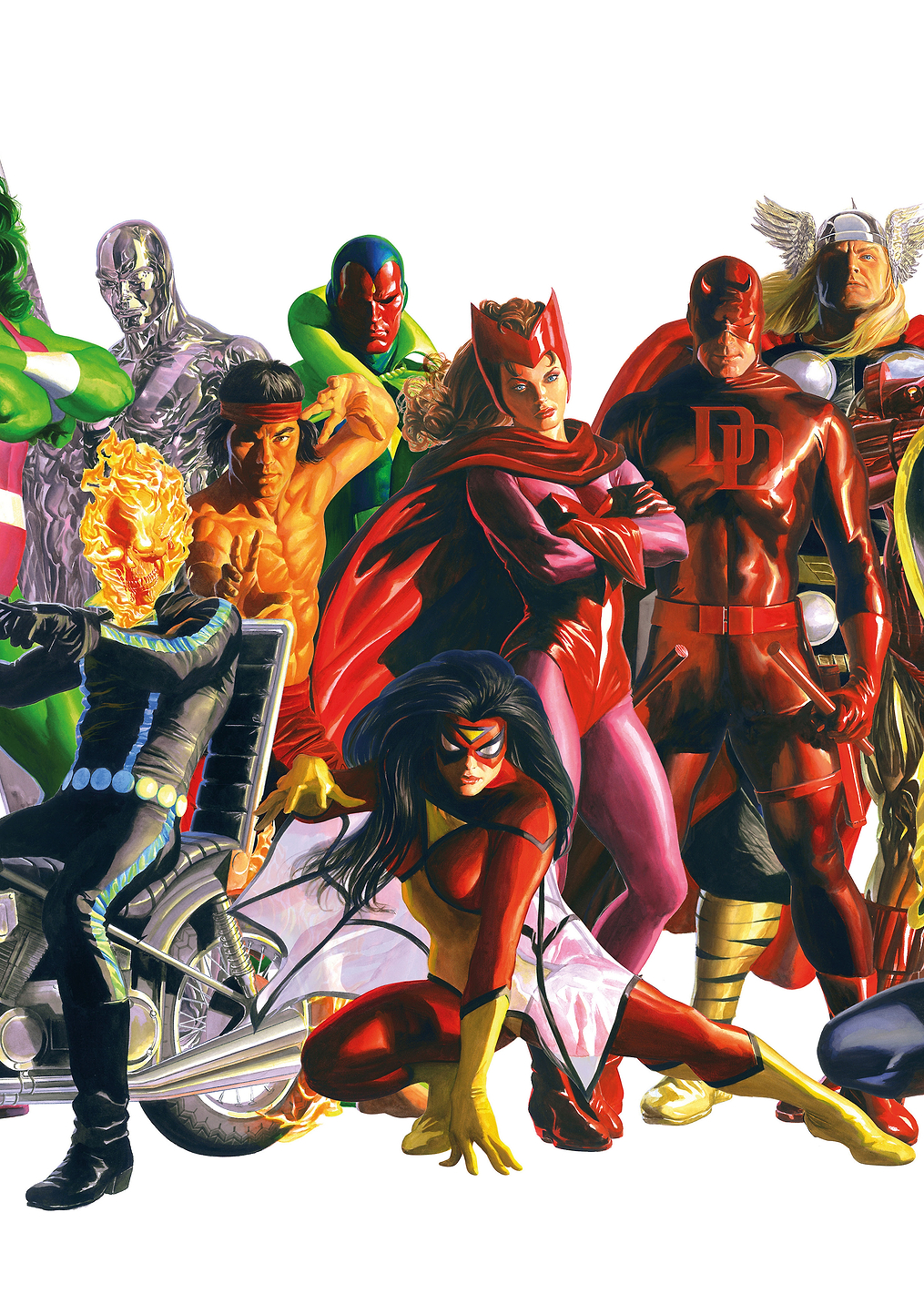 Alex Ross Heroes - Part 1: постер из коллекции Marvel