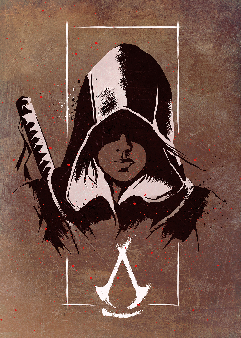 Naoe Portrait: постер из коллекции Assassin's Creed