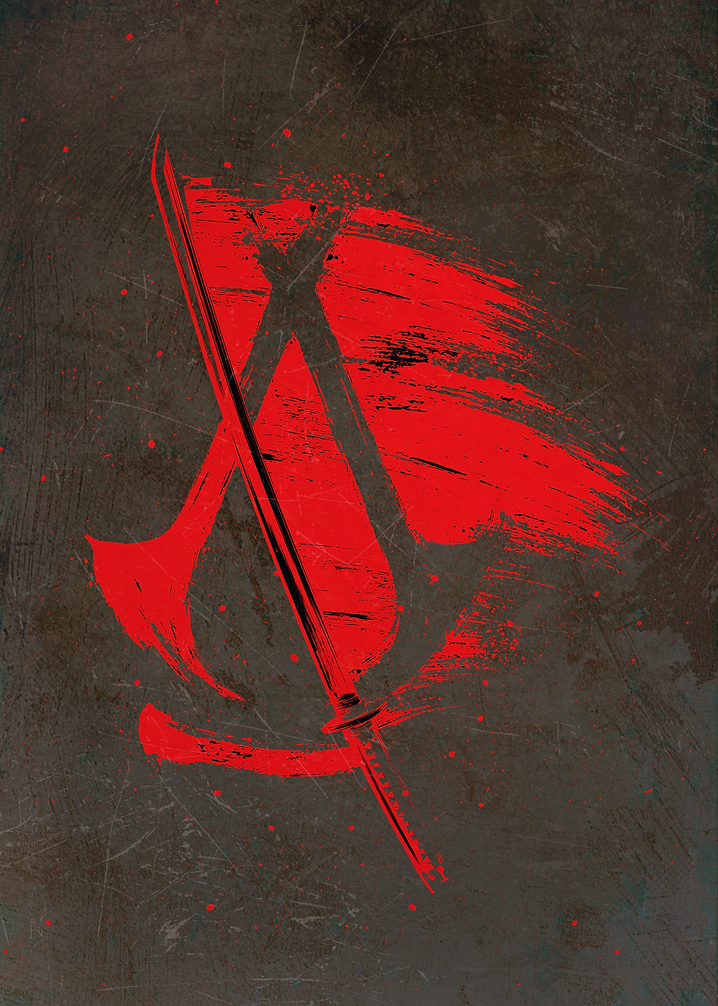 Red Katana: постер из коллекции Assassin's Creed